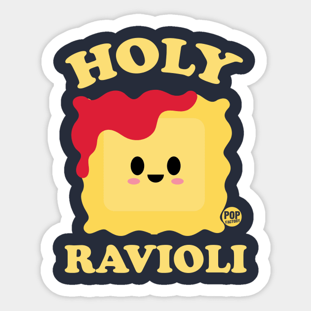 HOLY RAVIOLI Sticker by toddgoldmanart